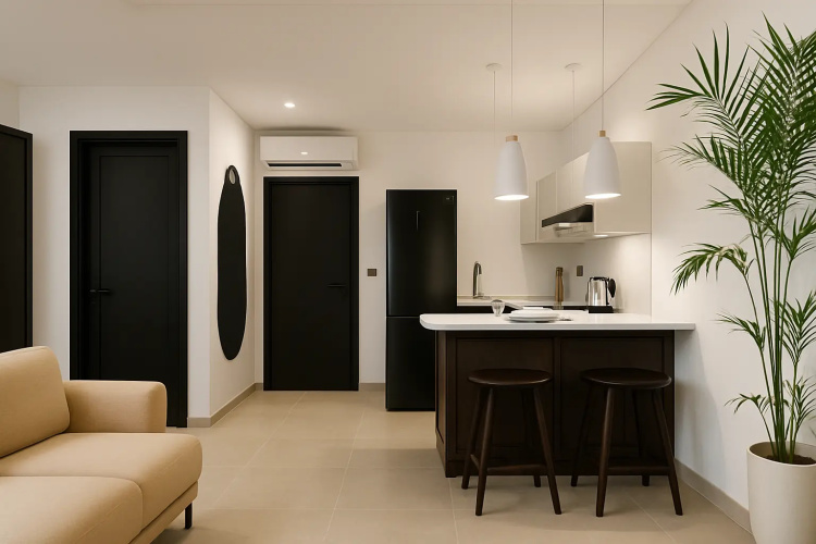 Deluxe Double room with balcony and with ocean view