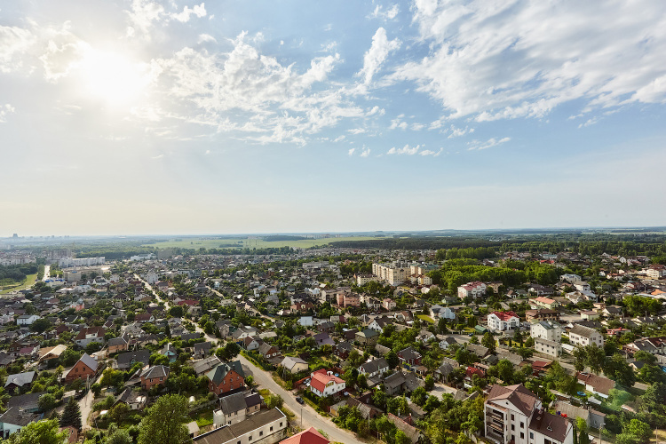 Apartment with balcony and with view