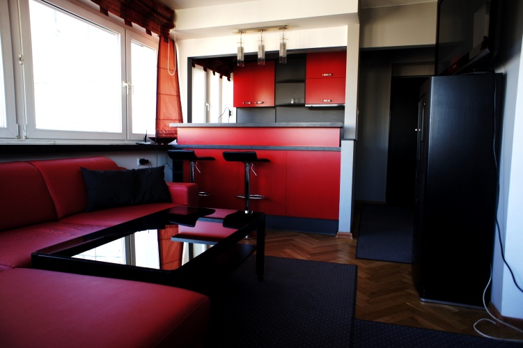 Single Studio with balcony and with view