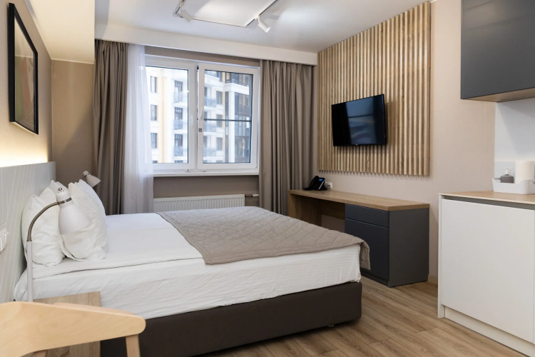 Фотография номера квартиры Апартаменты Artstudio Moskovsky