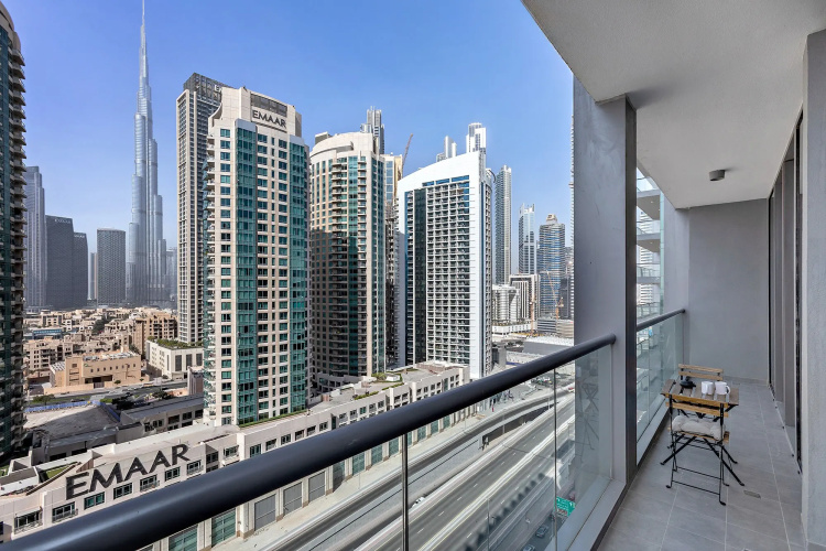 Sterling 1BR with Burj Khalifa View Apartments