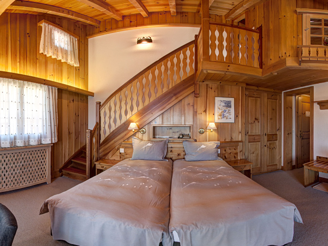 Quadruple Junior Suite with balcony and with view