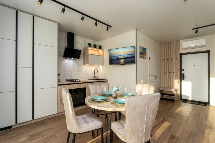 Фотография номера квартиры Апартаменты Фридланд Евродвушка с Кондиционером