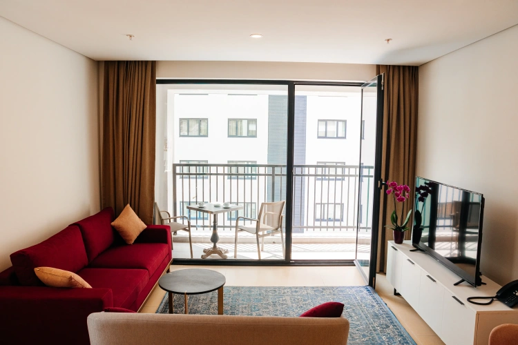 1 Bedroom Apartment with balcony and with view