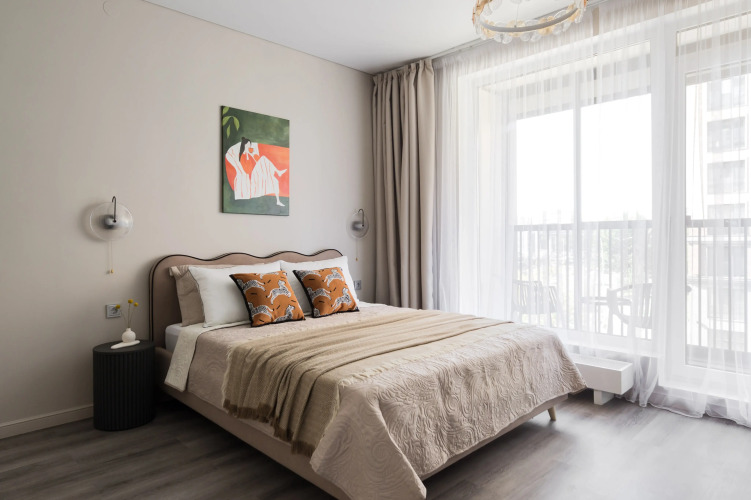 Фотография номера квартиры Magic Aparts | Квартира Savanna на Васильевском острове