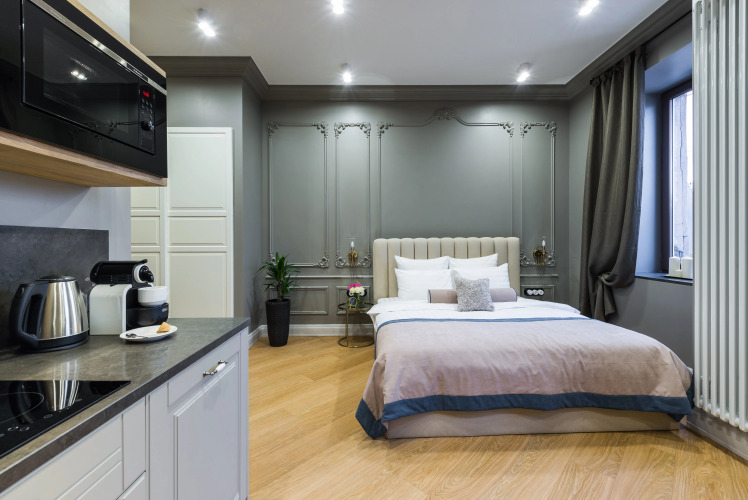 Фотография номера квартиры Апартаменты D на Рубинштейна студио №3