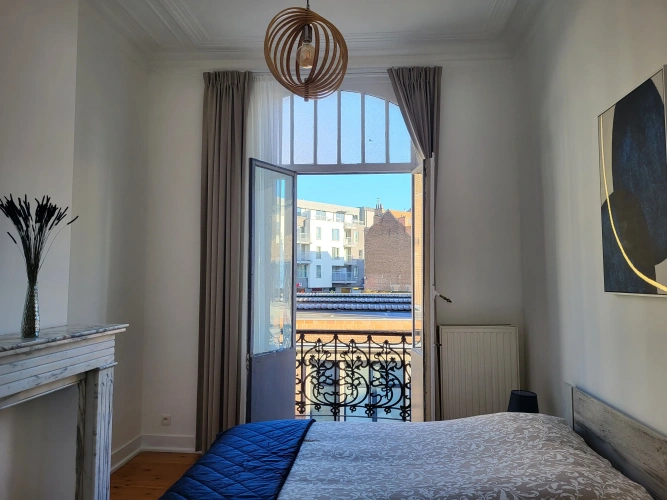 Standard Double room with balcony and with view