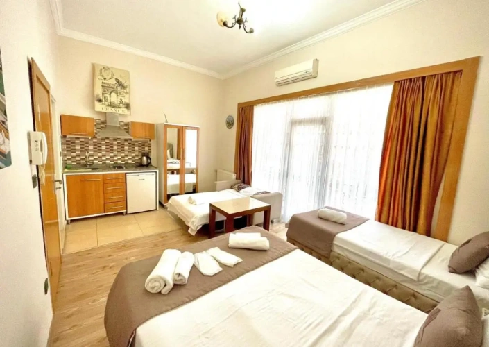 Standard Quadruple room with balcony