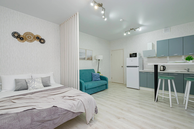 Фотография номера квартиры Квартира Уютная студия на ДКЖ у ЖД вокзала