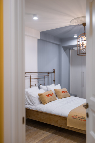 Double Apartment with balcony and with city view