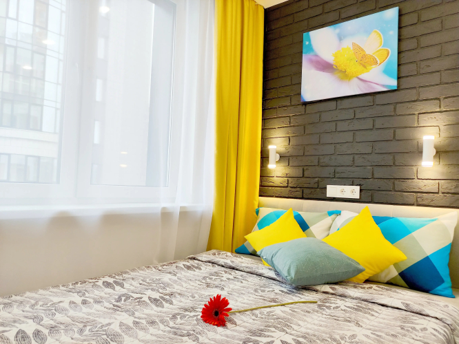 Фотография номера квартиры Апартаменты BonApart Skandy Style Сколково