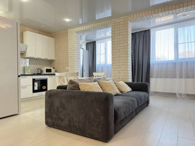 Фотография номера квартиры Квартира Стильная студия в ЖК КазанСУ у Чаши в Центре города