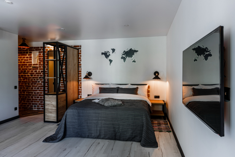 Фотография номера квартиры Апартаменты InterLoft 1 Old Town Free Parking Wi-Fi 100/50 Smart TV