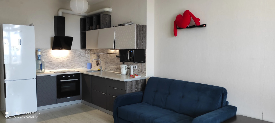 Фотография номера квартиры Квартира Уютная Студия с Панорамным Видом на Город