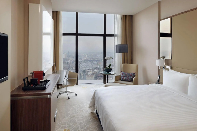 Istanbul Marriott Hotel SisliOver view