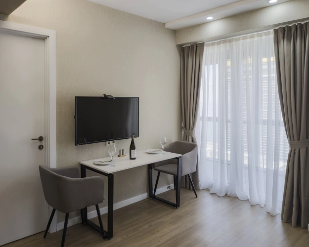 Standard room with balcony and with sea view