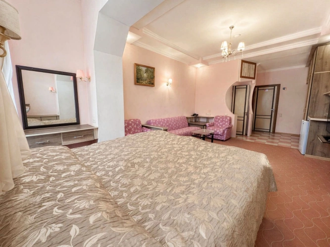 Superior Double room with balcony and with view