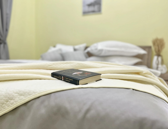 Фотография номера квартиры Апартаменты Solar с двориком для курения, пр. Калинина 38 (2)