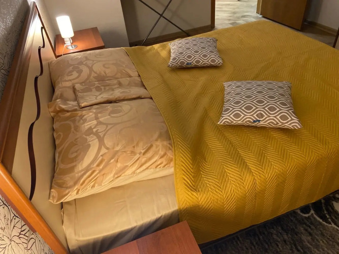 Фотография номера квартиры Двухкомнатные апартаменты П.Смородина (ЖК"Октябрьский")