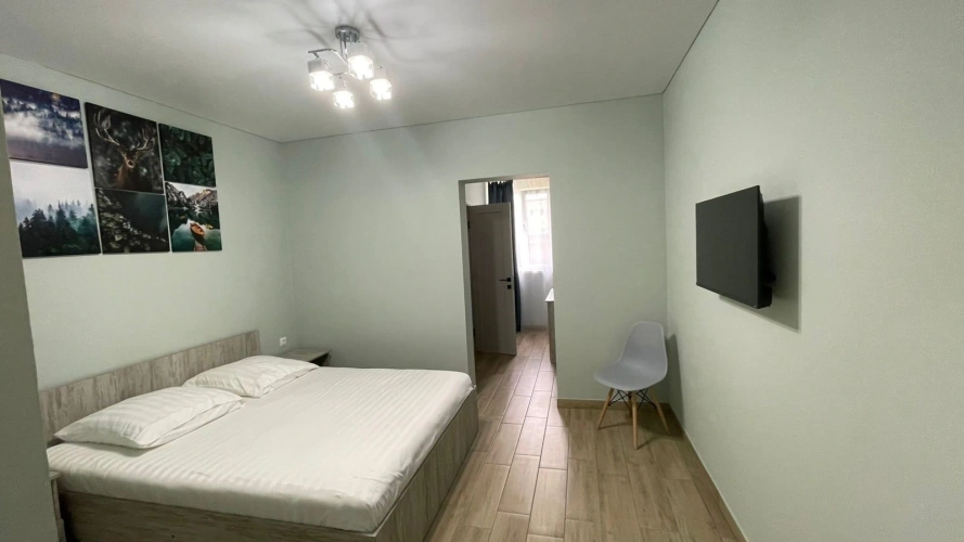 Comfort room with courtyard view