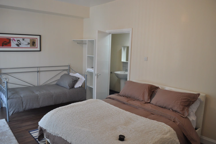 Standard Triple room with balcony and with view