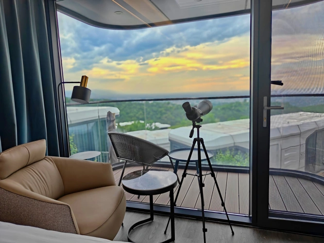 Standard room with balcony and with panoramic view