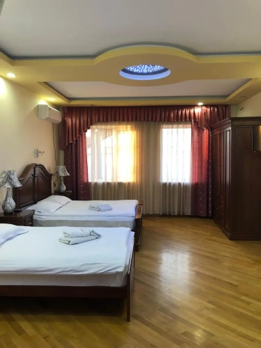 Superior Family room with balcony and with garden view