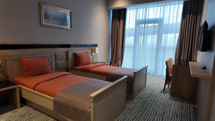 Superior Double room with balcony and with mountain view