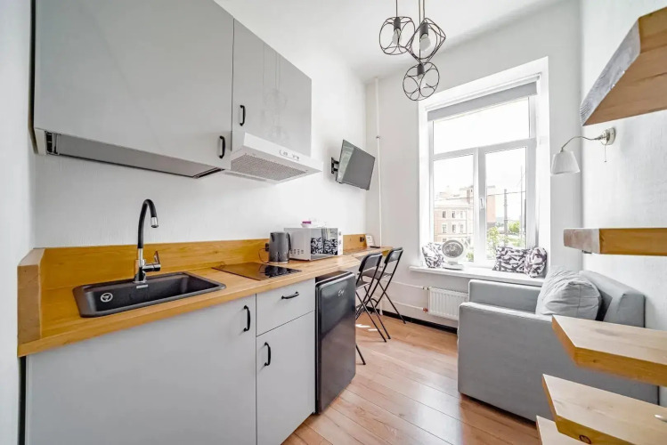 Фотография номера квартиры Апартаменты на Лесном проспекте 1А