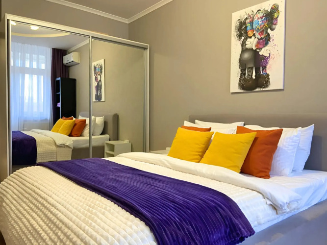 Фотография номера квартиры Квартира Двухкомнатная с видом на Стадион Галицкого от Комфорт и Точка