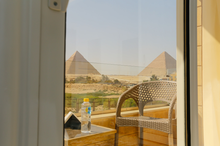 Deluxe Double room with balcony and with view
