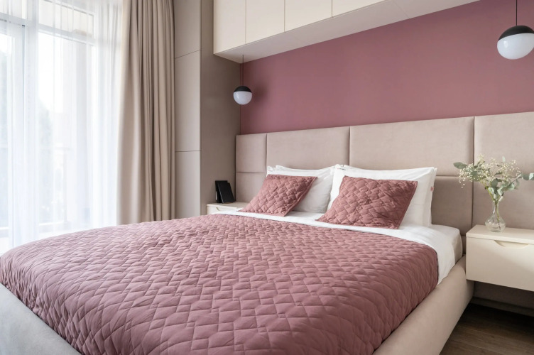 Фотография номера квартиры Апартаменты Red Apartments Светлана Парк Одри