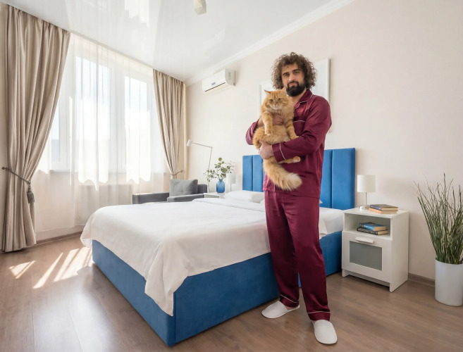 Фотография номера квартиры Апартаменты Gallery Krasnodar by Roomers 1