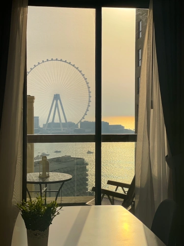 1 Bedroom with sofa Double Apartment with balcony and with view