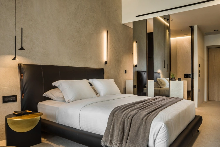 Deluxe Double room with balcony and with sea view