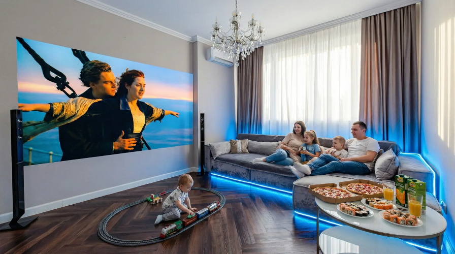 Фотография номера квартиры Апартаменты Кино в ЖК 5 звезд