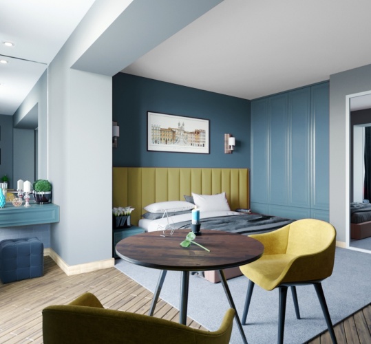 Guest rooms