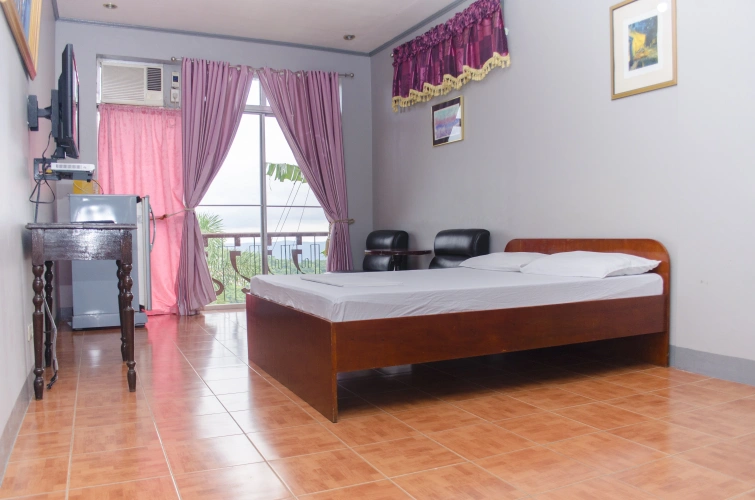 Deluxe room with balcony and with view