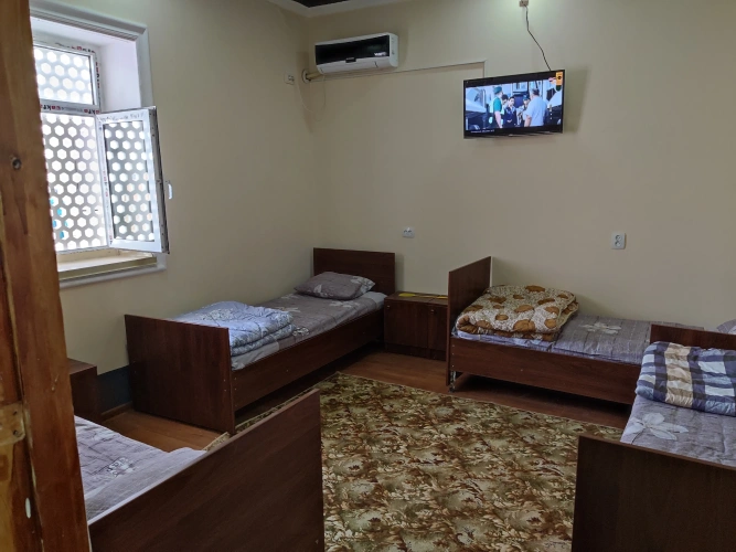 Bed in Dorm with view
