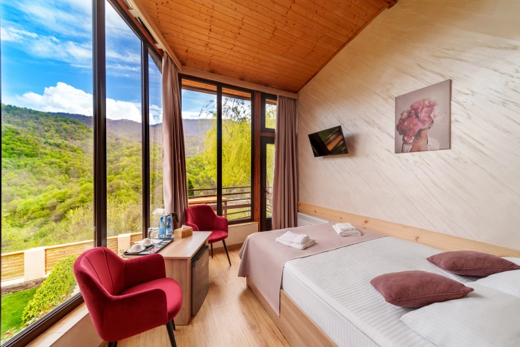 Double Junior Suite with balcony and with view