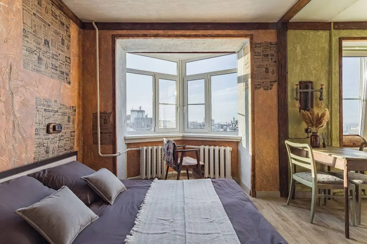 Фотография номера квартиры Апартаменты Уютные с Прекрасным Видом