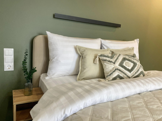 Фотография номера квартиры Квартира Стильная однокомнатная в центре