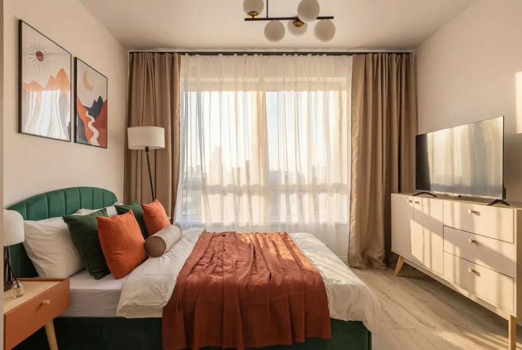 Фотография номера квартиры Апартаменты Smart Lofts Terra 7 мин до метро Бутырская