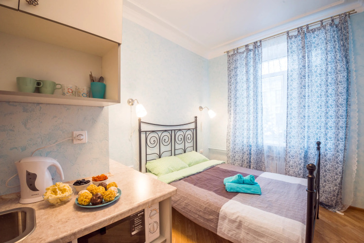 Фотография номера квартиры Апартаменты Arsenika №3 в самом центре, с видом на  Баумана