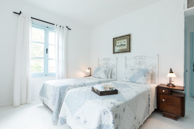 Standard Twin room with garden view