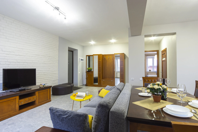 Фотография номера квартиры Апартаменты Bliss aparts: Centre-Deputatskaya D