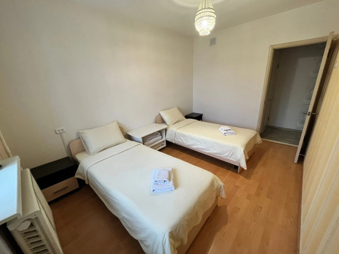 Фотография номера квартиры Квартира Просторная Двухкомнатная Улучшенной Планировки с Большой Кухней