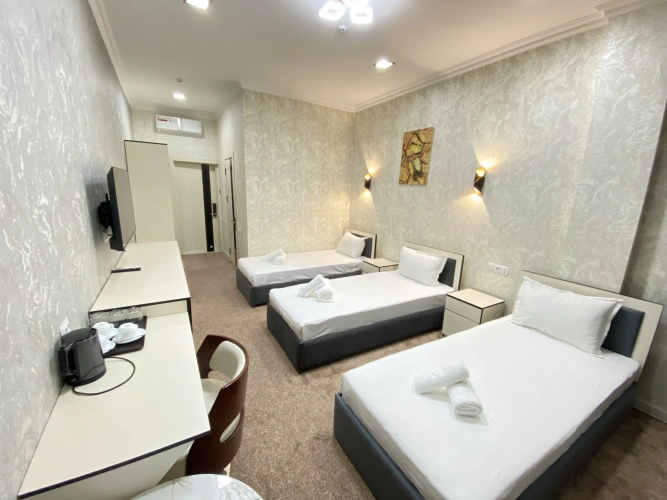 Superior Triple room with balcony and with view