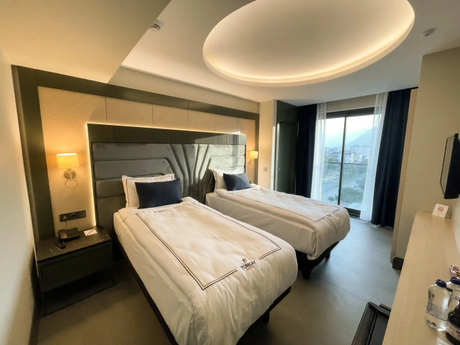 Standard Twin room with city view