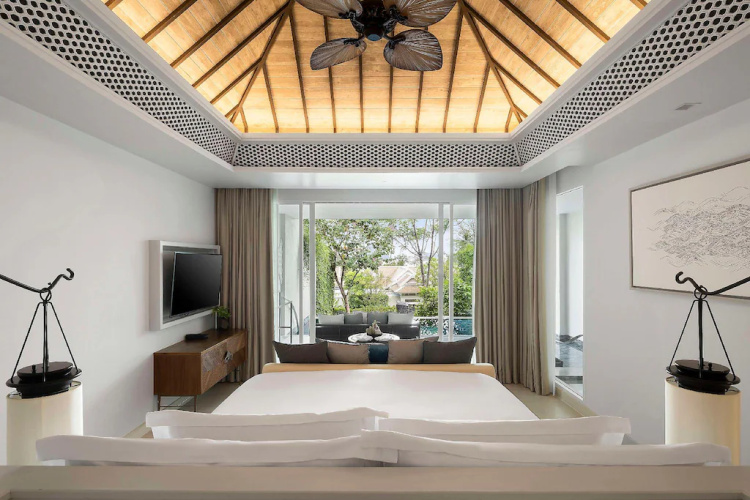Deluxe Garden Double Pool Suite with balcony